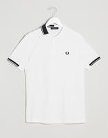 Fred Perry - Abstract Collar Polo Shirt - Polo Shirt Wit