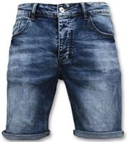 Enos Korte broek short blauw