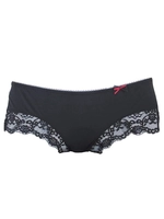 Shorts Lascana Zwarte slipe broek Londra
