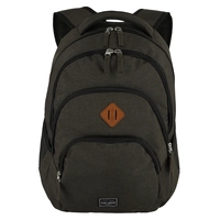 travelite Cityrucksack Basics Melange, braun