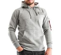 Alpha Industries Hoodie Alpha Industries Men - Hoodies Red Stripe Hoody