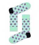 Happy Socks Big Dot Sokken, Mintgroen, 