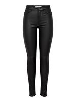 JDY Imitatieleren broek JDYNEWTHUNDER COATED HIGH SKN PNT NOOS