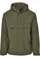 Brandit Jacke FLEECE PULL OVER WINDBREAKER BD3001 Olive