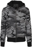 Urban Classics BIG & TALL sweatjacke Sweatjacken dunkelgrau Herren 