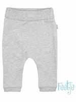 Feetje Slip-on broek giraffe grijs melange
