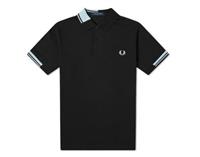 Fred Perry Abstract Collar Polo Shirt - Asymmetrische Polo