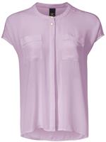 Blouse met korte mouwen