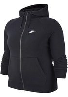 Nike Sportswear Essential Hoodie met rits voor dames - Zwart