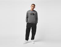 The North Face sweater Drew Peak met logo grijs/zwart