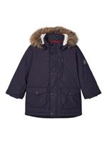 NAME IT Gevoerde Parka Heren Blauw