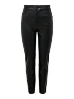 Imitatieleren Broek Dames Zwart