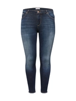 ONLY CARMAKOMA Skinny-fit-Jeans "CARWILLY REG SK ANK JNS", in washed-out Optik
