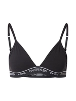 Calvin Klein Triangel-BH "CK One Cotton", verstellbare Träger, ungefütterte Cups, für Damen, schwarz