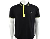 Fred Perry - Narifuri Placket Polo Shirt - Narifuri Fred Perry
