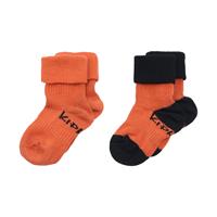 KipKep Stay-On Socken 2er-Pack Rusty Spice