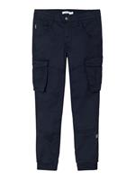 NAME IT Regular Fit Cargo Broek Heren Blauw