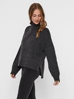 Noisy May pullover Pullover dunkelgrau Damen 