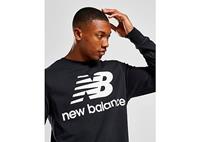 newbalance New Balance Essentials Stacked Logo Crew schwarz/weiss Größe S