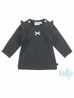 Feetje Longsleeve Dots antraciet-melange
