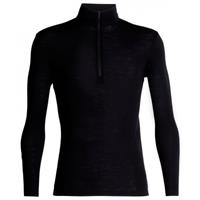 Icebreaker Herren 175 Everyday Zip Longsleeve Schwarz)