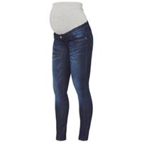 mama licious Moederschapsbroek MLRENO Donkerblauw denim