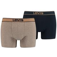Levis 2 stuks Base Vintage Cotton Boxer 