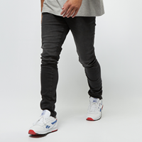 urbanclassics Urban Classics - Slim Fit Zip Real Black Washed - Jeans