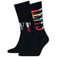 Levis 2 stuks Logo Retro Regular Socks 