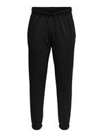 Solid Colored Sweatpants Heren Zwart