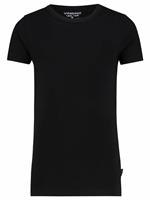 Shirt Korte Mouw  - Zwart - Katoen/elasthan