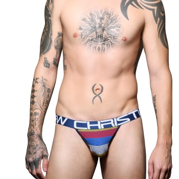 andrewchristian Andrew Christian 2 stuks Almost Naked Stripe Jock 