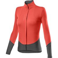 Castelli Women's Beta ROS Jacket  - Brilliant Pink-Dark Gray