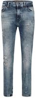 Purewhite The jone w0510 blue denim