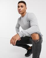 Only & Sons - Sweater met ronde hals in grijs