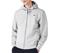 Men's Lacoste Full Zip Sweatshirt in Black