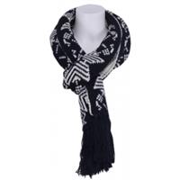 Snow star sjaal -  - Accessoires - Zwart