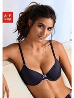 Lascana Bh met steuncups met beugel, van zijdeachtige microvezel
