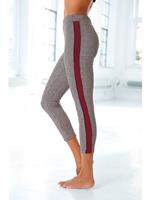 Bench. Loungewear 7/8 legging met contrastkleurig tape opzij