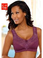Petite fleur Steun-bh zonder beugels, met elegante kant, basic dessous (Set van 2)