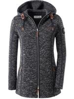 Casual Looks Fleece-Jacke mit Kapuze