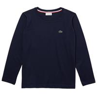 Lacoste Jungen Rundhals Jersey T-Shirt - Navy Blau 