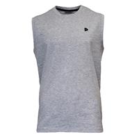 donnay Heren - Mouwloos T-shirt Stan - Lichtgrijs gemêleerd