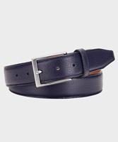 Michaelis Riem leather grain navy