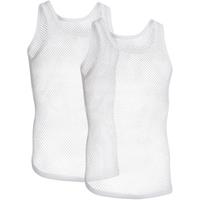 resteröds 2 stuks Organic Cotton Net Singlet