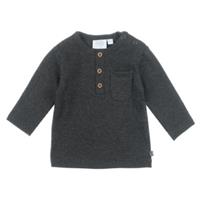 Feetje longsleeve mini-persoon antraciet-melange