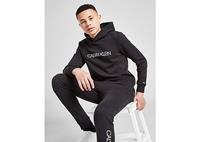 CALVIN KLEIN JEANS hoodie met logo zwart/wit Sweater Jongens Sweat (duurzaam) Capuchon - 