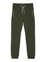 NAME IT Effen Sweatbroek Heren Green