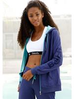 Bench. Capuchonsweatvest met contrastkleurige details