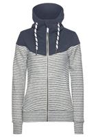 Sweatjacke »ValinaAK« sportive Jacke im Colorblocking mit Alloverprint